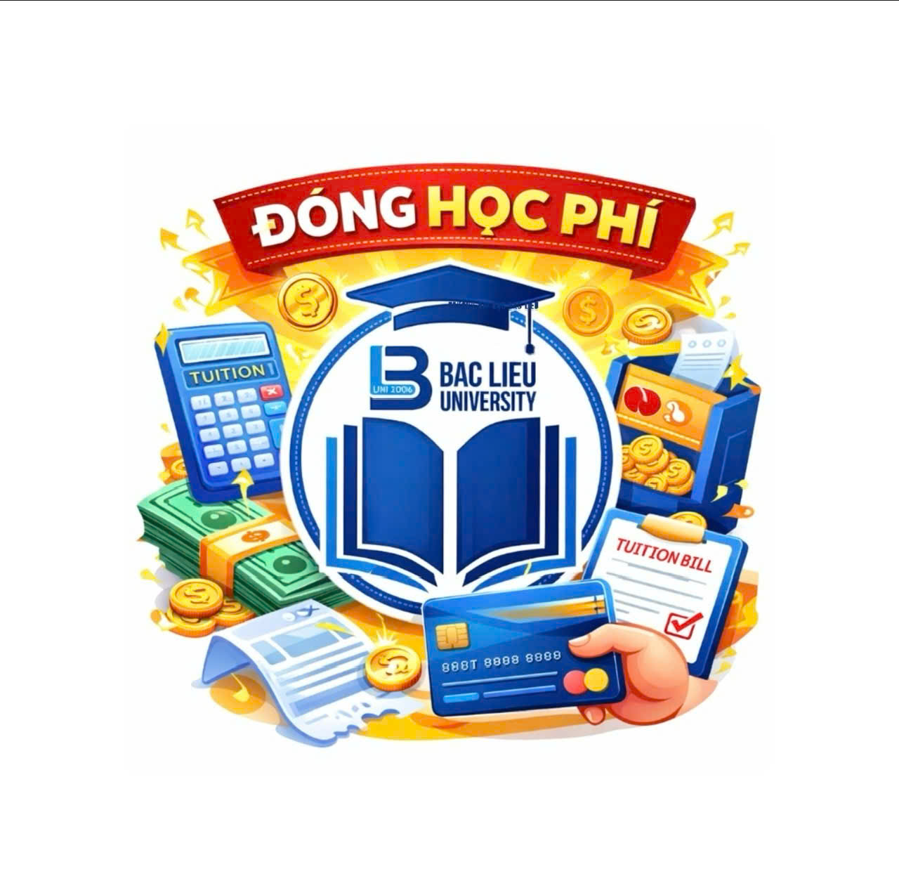 Quyết định quy định mức thu học lại  đối với các ngành đào tạo Đại học, cao đẳng chính quy năm học 2025-2026